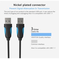 Vention USB 2.0 cable with 2 male heads, length 1.5m/2m/3m/5m - Genuine Vention VAS-A06
