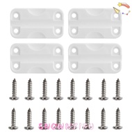SNOWNY1FU 4Pcs/Set Cooler Hinge Replacement, With Screws Heavy-Duty PP Hinges Kit for Igloo 50-165 Q