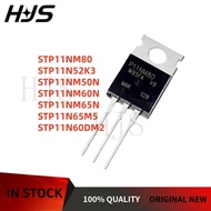 10 STP11NM50N STP11NM80 STP11N52K3 STP11N60DM2 STP11NM65N STP11NM60N STP11N65M5 TO-220 Tube Integrat