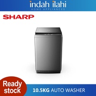 Sharp Mesin Basuh Automatik - Fully Auto Washing Machine (10.5 Kg) ESX1021