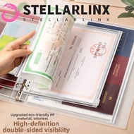 STELLARLINX Document Storage Bag, 7-in-1 A4/A5/B5 Zip File Bag, Office Supplies Waterproof Loose-lea
