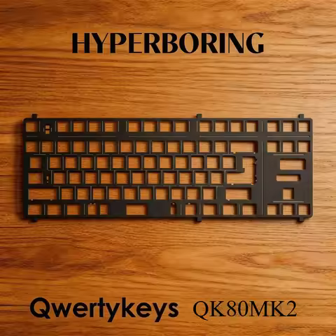 QK80MK2 Mechanical Keyboard Positioning Plate 6.25/7U PC PP Aluminum CF Customized Gaming Keyboard P