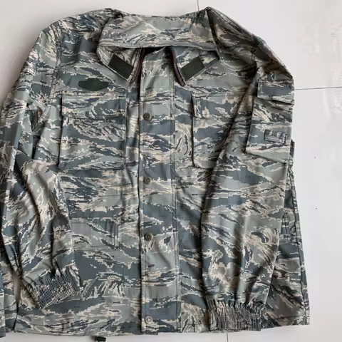 USAF ABU Tabby Camouflage Grey Man Spring Suit Include Jacket Pant