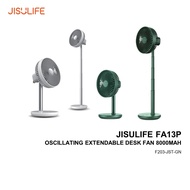 JISULIFE FA13P OSCILLATING EXTENDABLE DESK FAN 8000MAH