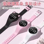 Waterproof Watch for Boys APP Elementary School Children's Fun Rechargeable Alarm Clock Sweet Cool C