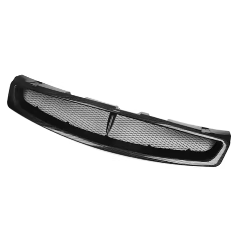 Front Racing Grill Center Grille Bumper Hood Mesh For Infiniti G35 2003-2007 Coupe 2 Door