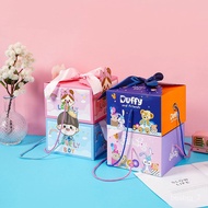 KY-# 10-Year-Old Baby Cake Box Hand Gift Full Moon Birthday Banquet Portable Birthday Gift Towel Gift Box Packing Box BI