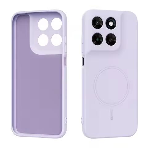 Liquid Silicone Phone Case for Motorola Moto G77 G67 5G for Magsafe Magnetic Shockproof Bumper for M