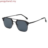 Cyxus Cermin Mata Photochromic Sunglasses Anti Blue Light Glasses Metal Frame Women Men Lens 8249