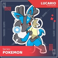 Gantungan Kunci / Keychain Akrilik POKEMON - LUCARIO