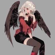 NaChiオリジナルステッカー【堕天使Lucifer】