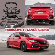 Honda Civic FC Si Fk7 2020 Facelift bumper garnish/ Fog lamp cover/ Rea bumper cover / Front Lips /R