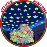 Star STICKER Glow in The Dark STAR WALL STICKER Glow in The Dark Wall STICKER