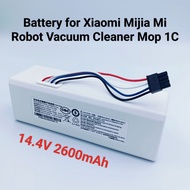Battery หุ่นยนต์ดูดฝุ่นอัตโนมัติ for Xiaomi Mijia Mi Robot Vacuum Cleaner Mop 1C (Lithium Ion battery 14.4V 2600mAh)