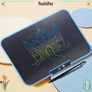 HUISHU 12/16inch LCD Writing Tablet, Charging Cable with Paintbrush Rechargeable Writing Board, Funn
