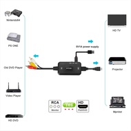 Video Converter AV to -Compatible Video Converter 1080P  Cable Video Adapter Cable Audio -Compatible