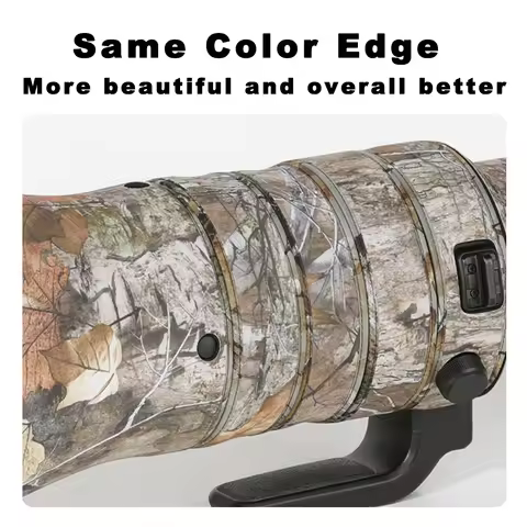 CHASING BIRDS camouflage lens coat for Nikon Z 180-600 mm F 5.6-6.3 VR waterproof and rainproof lens