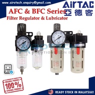 AirTAC AFC BFC Series Air Filter Regulator+Lubricator(FR+L) AFC1500 AFC2000 BFC2000 BFC3000 BFC4000