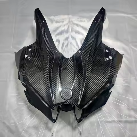 For KAWASAKI NINJA H2 H2R 2015-2023 Motorcycle Carbon Fiber Head Cover Fairing Modified Accessories