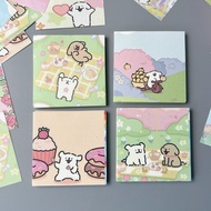 新品现货1000张线条小狗盒装便签纸卡通无粘手账便签可爱狗狗学生留言纸1000 lines puppy boxed note paper card20251223