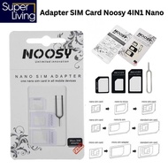 NOOSY Nano SIM Adapter 4in1 All Mobile Devices