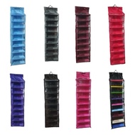 (acc ptk) Shoe rack 10-tierPOLOS with zipper hanging shoe rack/ dustbebas
