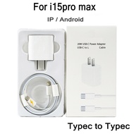 สายชาร์จ pd 3a Type c หัวชาร์จ pd 20w 3a（typec to type c）สำหรับ ip pad Android i15 pro max ทั้งหมด รับประกัน 1 ปี AA