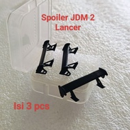 Spoiler Accessories, 3 pcs for diecast 1:64 1/64 car