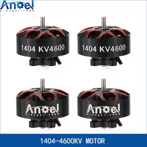 1/4Pcs Uangel 1404 4600KV Brushless Motor for FPV RC Drone Quadcopter