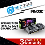 INNO3D GEFORCE RTX 3060 TWIN X2 12GB GRAPHIC CARD - N30602-12D6-119032AH