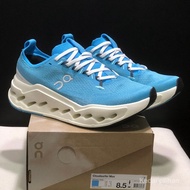 On Cloudsurfer Max shock-absorbing breathable running shoes Hzon | lvory 737A