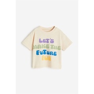 ( Auth ) Genuine UK Blurred Font T-shirt Size 6-9M