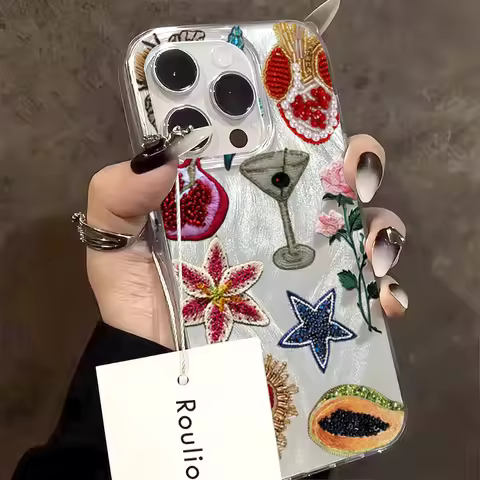 Cute pomegranate heart Phone Case for vivo Y28 Y29 Y39 Y03 Y17s Y100 Y78 Y36 Y02s Y16 Y77 Y75 Y35 Y2