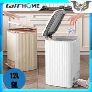 Trash Can with Open Pedal Legs, Minimalist Trash Bin