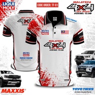 4X4 Off-Road Diesel Club Driving Show 3D Good Version POLO Tshirt.free Customize Your Name And Logo