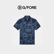 GFORE 2023 Summer Men Printed POLO Shirt Business Casual Comfortable Sports GFORE