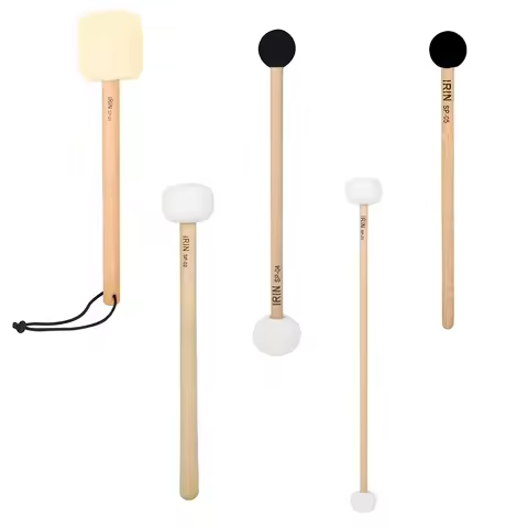SLADE Drumsticks Steel Tongue Drum Sticks Marimba Mallet Wool Head Beech Wood Drumsticks Percussion 