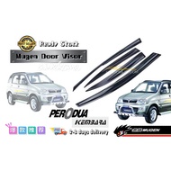 PERODUA Awesome2u Twins mugen door visor 4pcs