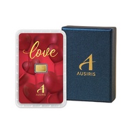 Boxset ทองคำแท่งพร้อมกล่อง 0.6 g Love หัวใจสีแดง - Ausiris, Home &amp; Garden