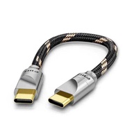 Fiio Lt-Tc5 Audio Cable Music Player Decoder Headphone Amplifier Type-C To Type-C Double Head OTG