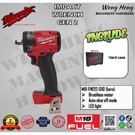 Milwaukee M18 FUEL Gen II 1/2" Compact Impact Wrench - Model M18 FIW212
