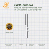 TP Link EAP110 Outdoor Wireless N300 Access Point WiFi Jarak Jauh Tahan Air Untuk Jaringan Publik