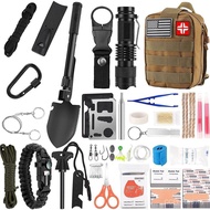 142 Equipment Survival Kit Survival Multifunctional Outdoor Tool Survival Kit Kit Camping Emergency 