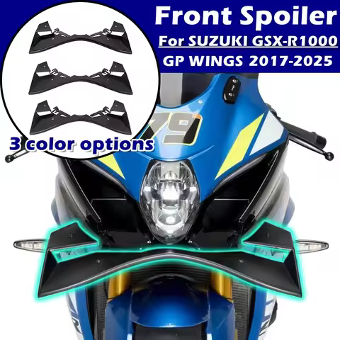 For SUZUKI GSX-R1000 GSXR1000 GSXR 1000 2017 2018 2019-2025 Front Spoilers Aerodynamic Deflector GP 