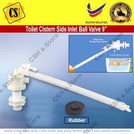 TOILET PVC CISTERN FLOAT BALL VALVE SIDE INLET 1/2"