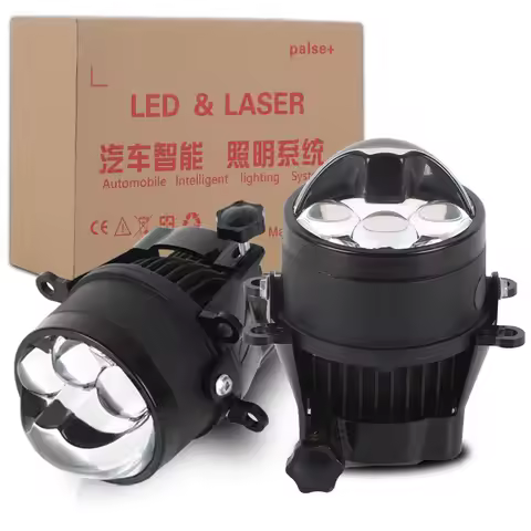 Bi-led Fog Lights 3 Inch Led Projector Lens High Low Beam Fog Lamp Headlight For Ford MK2 Honda CRV 