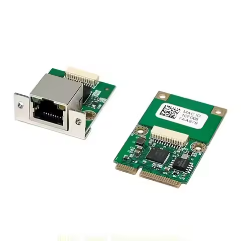 02DA Single Optical Port Ethernet Adapter 2.5G/1000/100Mbps i225V B3 Card For PC