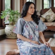 Rukun Jaya Batik Daster - Cool Rayon Batik Daster - Back Strap Daster - Short Sleeve Daster - Batik 