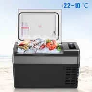 60W 25L Mini Fridge Car Fridge Camping Freezer Car Refrigerator Compressor Cooler DC 12V/24V for Home Travel Fishing Fridge