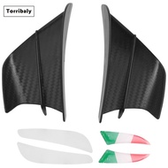 B7[Torribaly]Motorcycle Winglet Aerodynamic Wing Kit Spoiler Motorcycle Wind Fixing Wing for S1000RR